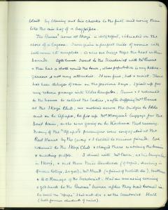 Pitt Rivers Museum, Manuscript Collections, Balfour Papers 2/3, diary of a voyage to Nigeria (1930), p.16.